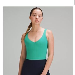 Lulu lemon align top Kelly green